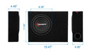 Taramps Enclosure 8" T500 Watts Loaded Subwoofer 250 Watts RMS