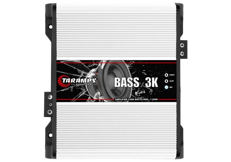 TARAMPS BASS 3K 3000 WATTS RMS CAR AUDIO AMPLIFIER 1 OHM