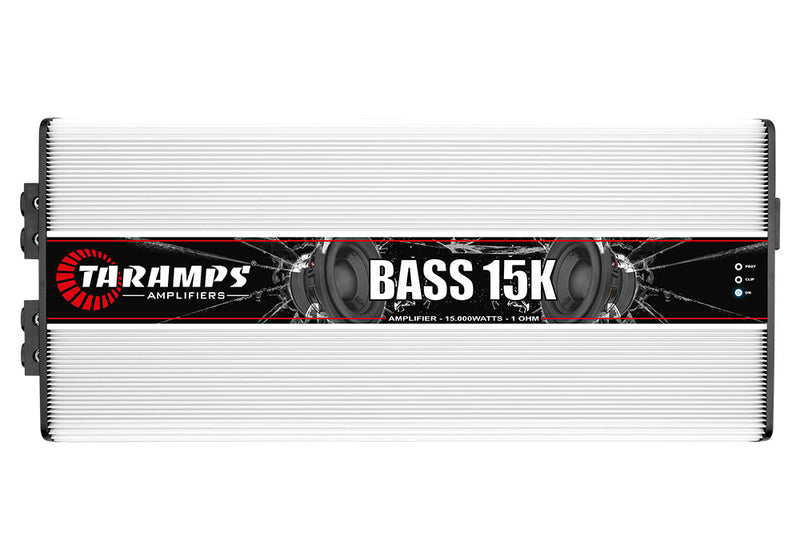 TARAMPS BASS 15K 15000 WATTS RMS CAR AUDIO AMPLIFIER 1 OHM